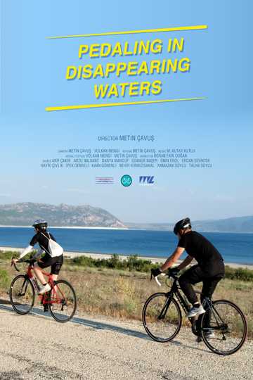 Pedaling in Disappearing Waters Poster