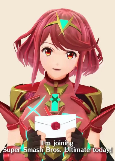 Pyra and Mythra Super Smash Bros. Ultimate Reveal | Nintendo Direct