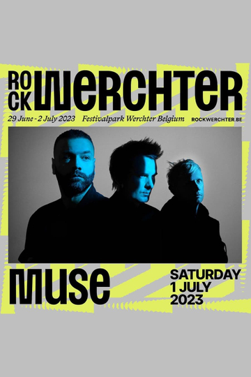 Muse: Will of the People World Tour - Rock Werchter Poster