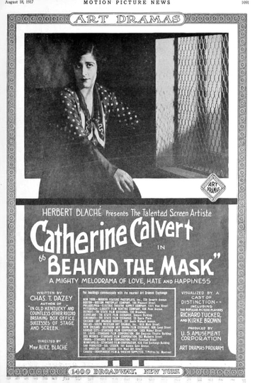 Behind the Mask Poster