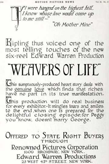 The Weavers of Life Poster