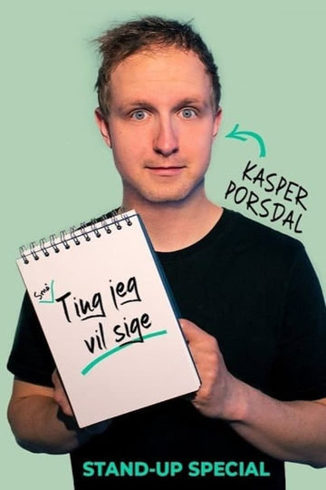 Kasper Porsdal - Små Ting Jeg Vil Sige Poster