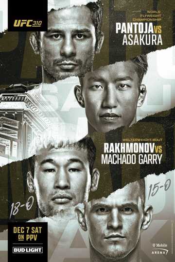 UFC 310: Pantoja vs. Asakura Poster