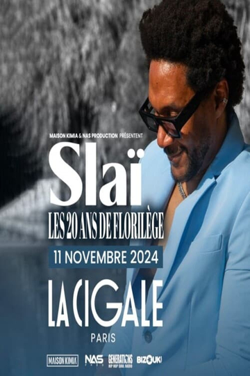 Slaï - Les 20 ans de « Florilège » à La Cigale