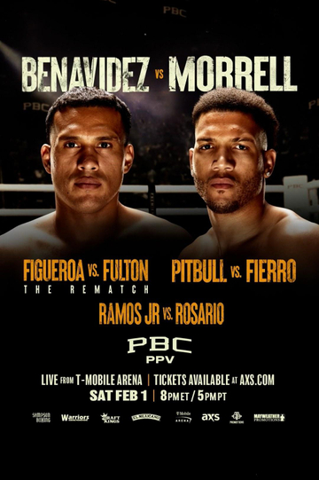 David Benavidez vs. David Morrell Jr. Poster