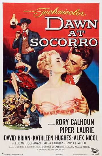 Dawn at Socorro Poster