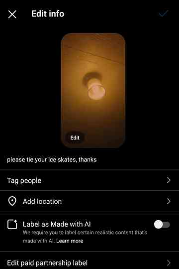please tie your ice skates, thanks