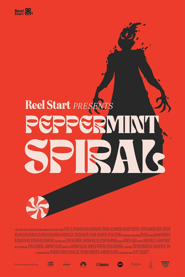 Peppermint Spiral Poster