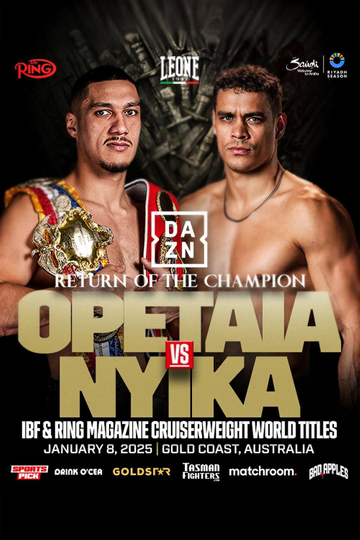 Jai Opetaia vs. David Nyika Poster