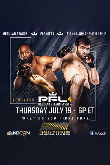 PFL 2018 #4: Regular Season - Palmer vs. Tursyn Poster