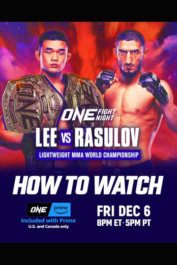 ONE Fight Night 26: Lee vs. Rasulov Poster