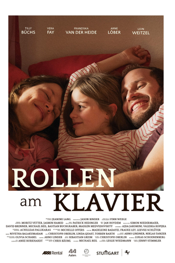 Rollen am Klavier Poster