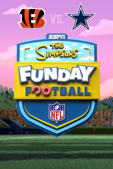 The Simpsons Funday Football Poster