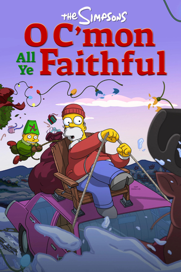 The Simpsons: O C'mon All Ye Faithful Poster