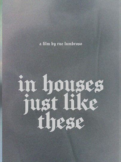 in houses just like these Poster