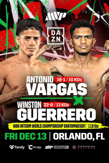 Antonio Vargas vs. Winston Guerrero Poster