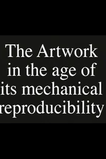 The Artwork in the Age of its Mechanical Reproducibility by Walter Benjamin as told to Keith Sanborn