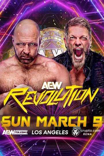 AEW Revolution Poster