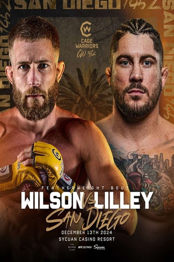 Cage Warriors 182: San Diego Poster