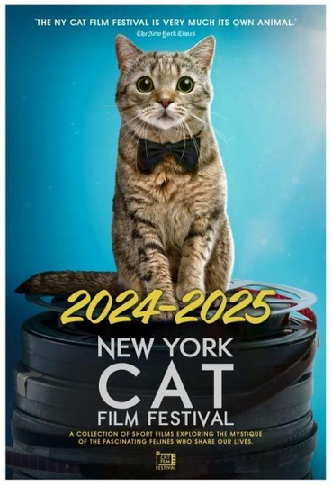 2024–2025 New York Cat Film Festival Poster