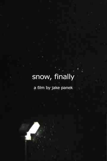 snow, finally