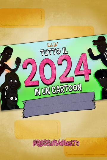 All 2024 in One Cartoon Poster