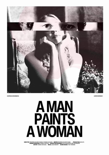 A Man Paints A Woman