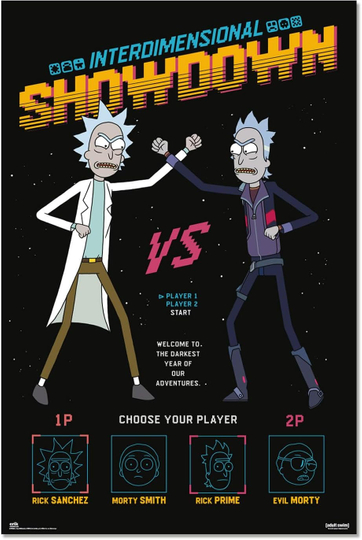 Rick and Morty: Interdimensional Showdown Poster