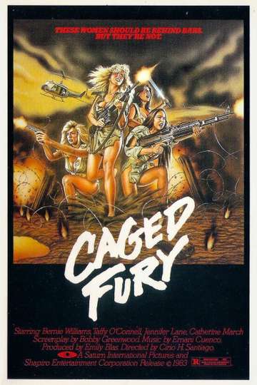 Caged Fury Poster
