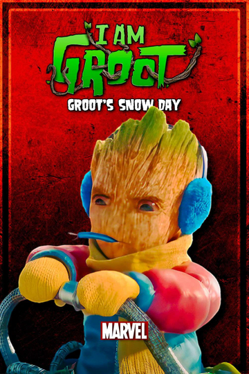 Groot's Snow Day Poster