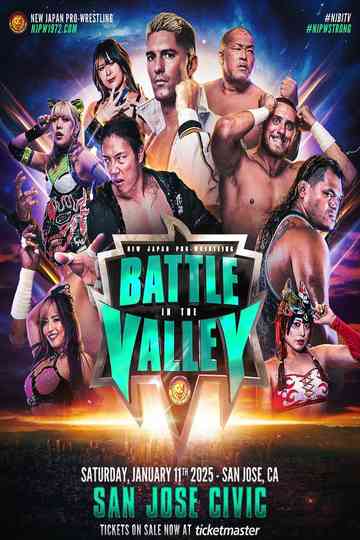 NJPW Battle in the Valley Poster