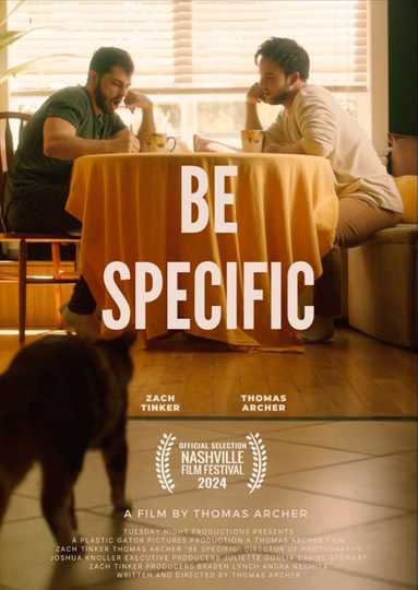 Be Specific Poster