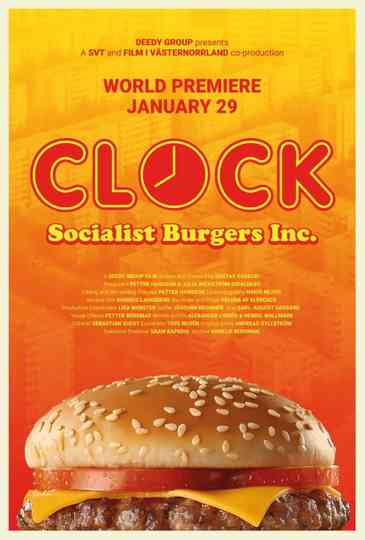 CLOCK - Socialist Burgers Inc. Poster