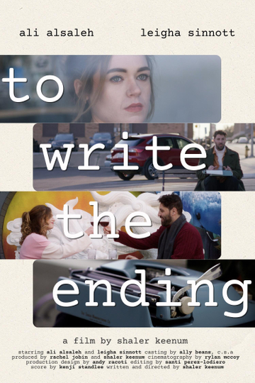 to write the ending Poster