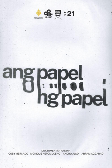 Ang Papel ng Papel Poster