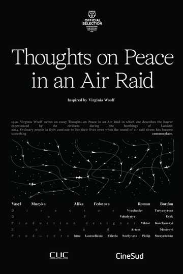 Thoughts on Peace in an Air Raid