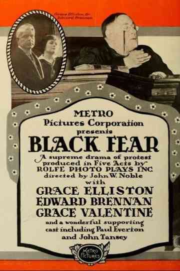 Black Fear Poster