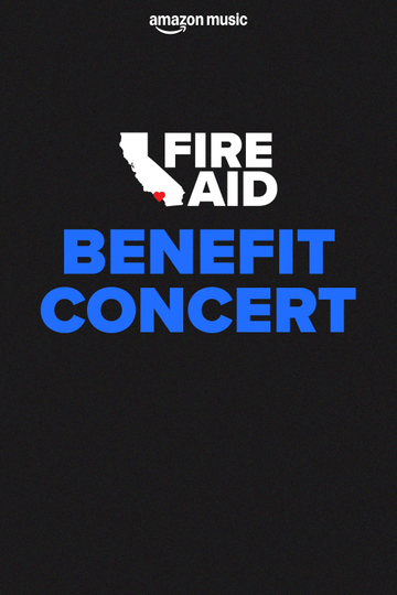 FireAid Benefit Concert Poster