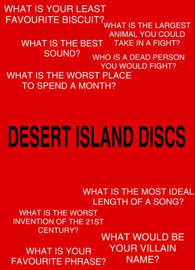 Desert Island Discs Poster