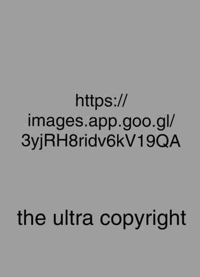The Ultra Copyright Poster