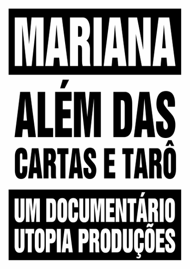 Mariana - Além das Cartas e Tarô Poster