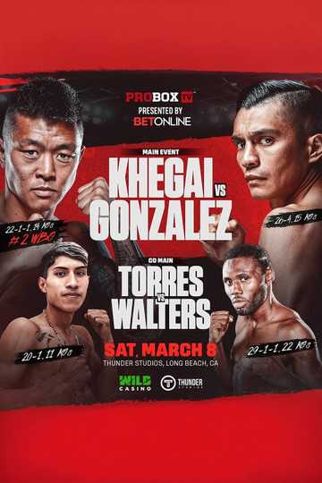 Arnold Khegai vs. Joet Gonzalez