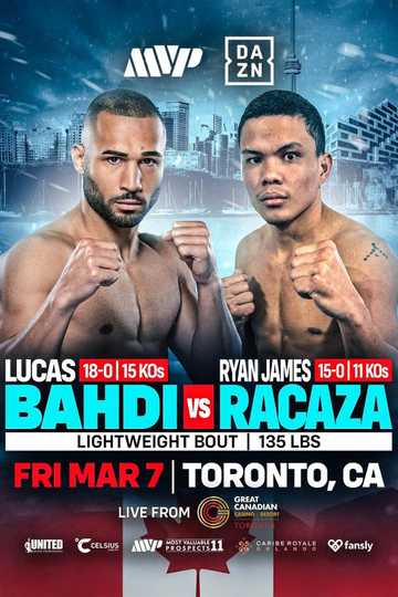 Lucas Bahdi vs. Ryan James Racaza