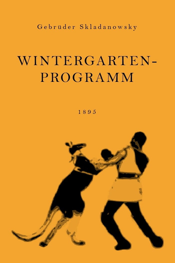 Wintergartenprogramm Poster