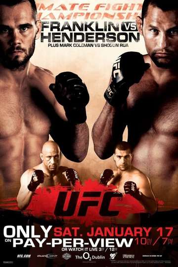 UFC 93 Franklin vs Henderson Poster