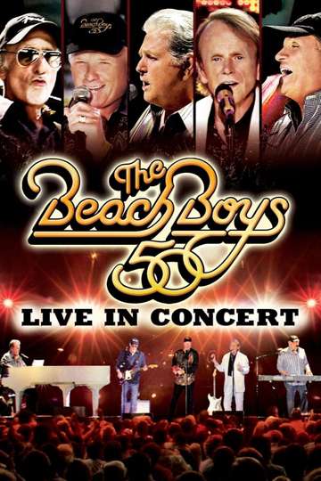 The Beach Boys  Live in Concert 50th Anniversary Poster