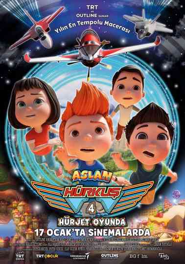 Aslan Hürkuş 4: Hürjet Oyunda Poster