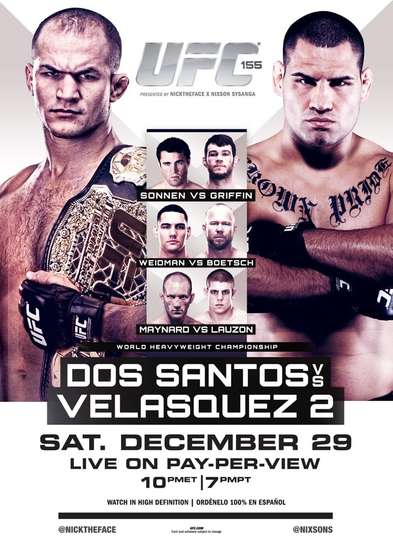 UFC 155 Dos Santos vs Velasquez 2