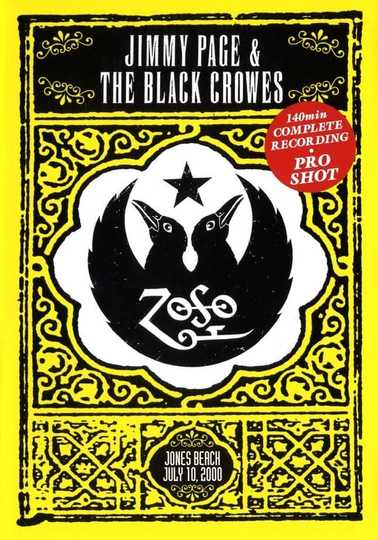 Jimmy Page & The Black Crowes - Live at Jones Beach Poster