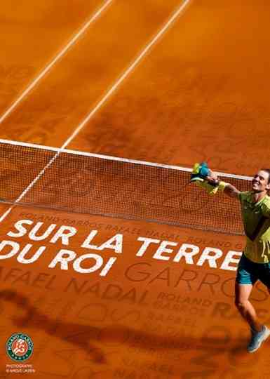 Rafael Nadal, sur la Terre du Roi Poster